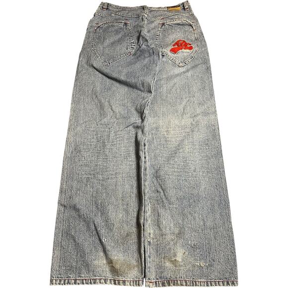 Rocawear Vintage Y2K Wide Leg Big Pocket Skater Jeans - Picture 3 of 7